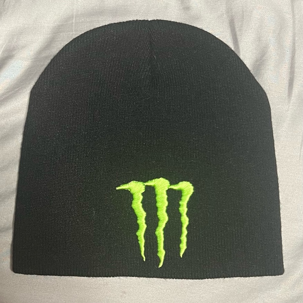 Monster Energy Embroidered Beanie/Touque